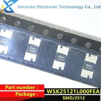 WSK25121L000FEA SMD 1 watt 0.001 Ohm 1 %2512 1mR R001 250PPM 4-terminal akım algılama direnci Yeni orijinal orijinal