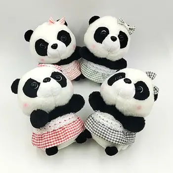 Noel Hediyesi Güzel Ayı Yumuşak bez Oyuncak Çocuklar Bebek Sevimli Karikatür Yastık Peluş Panda Doldurulmuş Hayvanlar Mevcut bebek