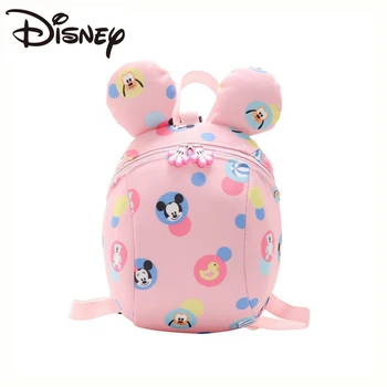 Disney Orijinal Çizgi Film çocuk Sırt Çantası Mickey Mouse Minnie Anaokulu Bebek Sevimli anti-kayıp okul çantası Yeni Çocuk Kız Çantası