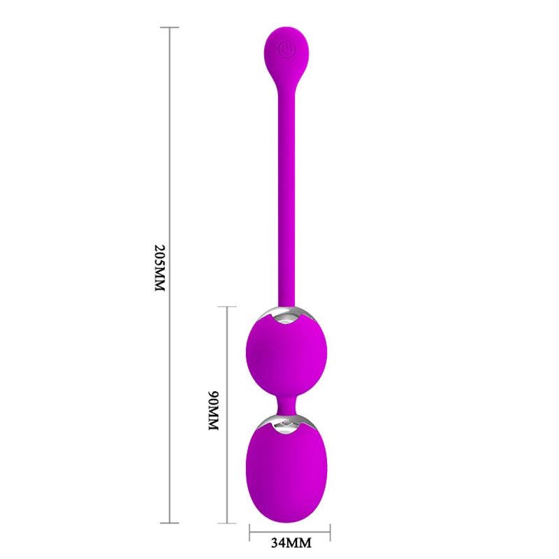 Seks Ürünleri Uzaktan Kumanda Titreşimli Kegel Topu Seks Oyuncakları Sözleşme Vajina Bayanlara Seks oyuncakları Ben Topları Uzaktan Vibratör Yumurta Görüntü 3