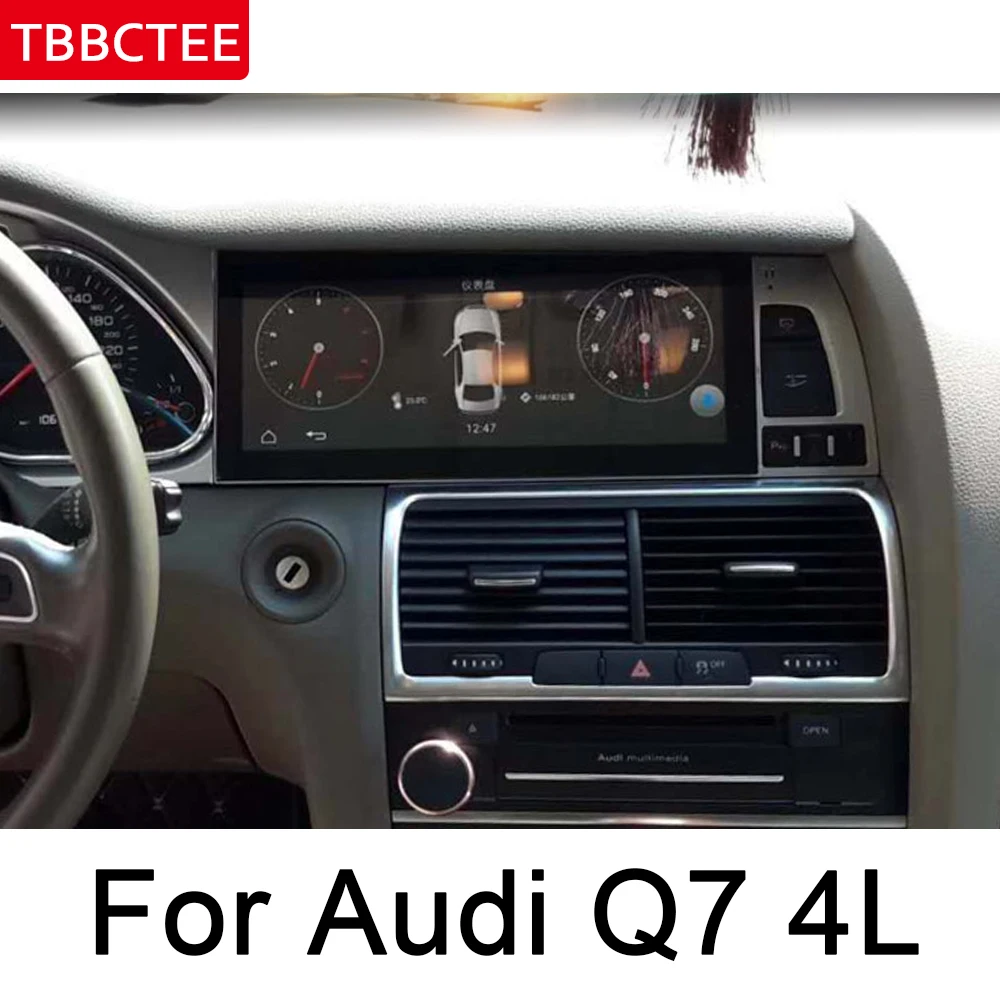 Audi için Q7 4L 2006~2009 MMI Android Araba GPS Multimedya Oynatıcı HD Ekran Stereo Navi Harita Orijinal Tarzı otomobil radyosu WİFİ BT Görüntü 2