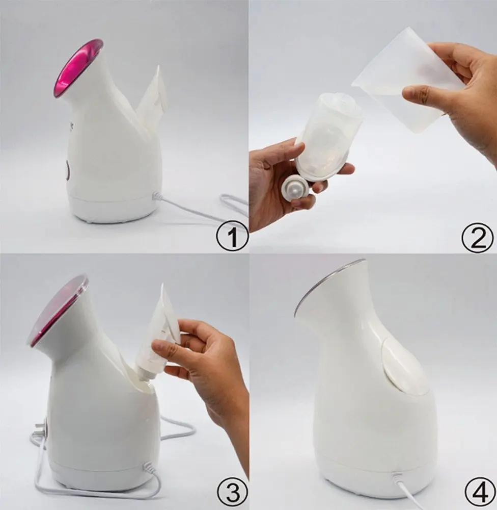 Kadın yüz buhar makinesi Püskürtücü Nano Mister yüz buhar makinesi Güzellik Yüz Bakımı Derin Temizlik Yüz Nemlendirici Nemlendirici Sıcak Sprey Görüntü 5